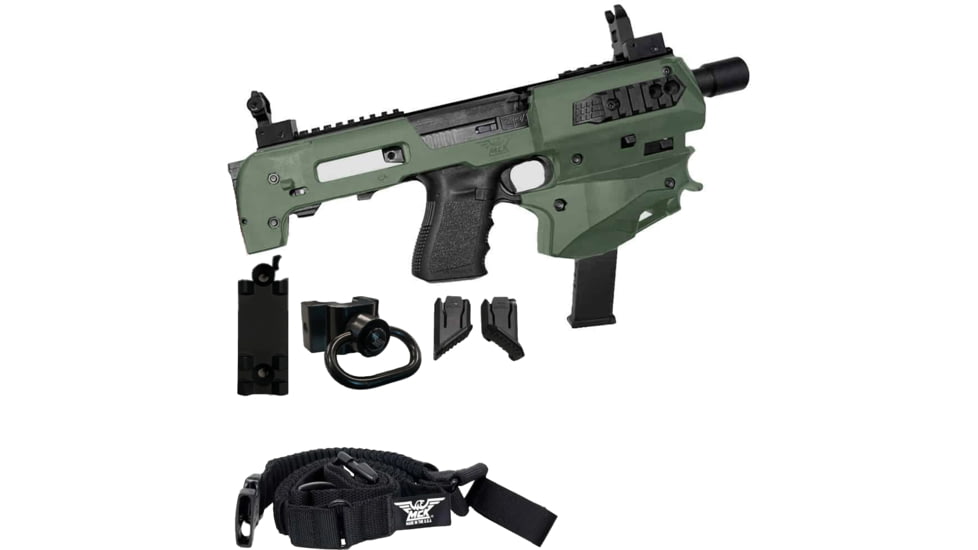 CAA Micro Conversion Kit GEN 3 for Glock 44, OD Green, MCK44GEN3GTAC