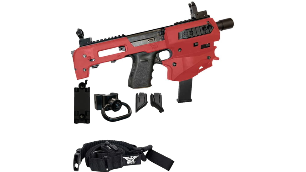 CAA Micro Conversion Kit GEN 3 for Glock 44, Red, MCK44GEN3RTAC