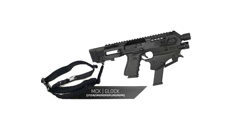 CAA Micro Conversion Kit Gen 2 for Glock 17/19/19X/22/23/31/32/45, w/ TAC Compartment, OD Green, MCKGTAC