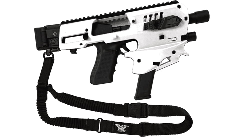 CAA Gen 2 Micro Conversion Kit for CZ P10F/P10C/P10S, w/ TAC Compartment, White, MCKCZP10SGEN2WTAC