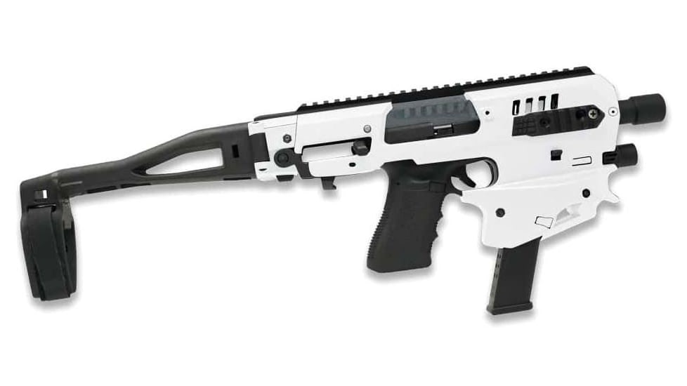 CAA Micro Conversion Kit, Smith &amp; Wesson SD9VE/SD40VE, White, MCKSWSD9W