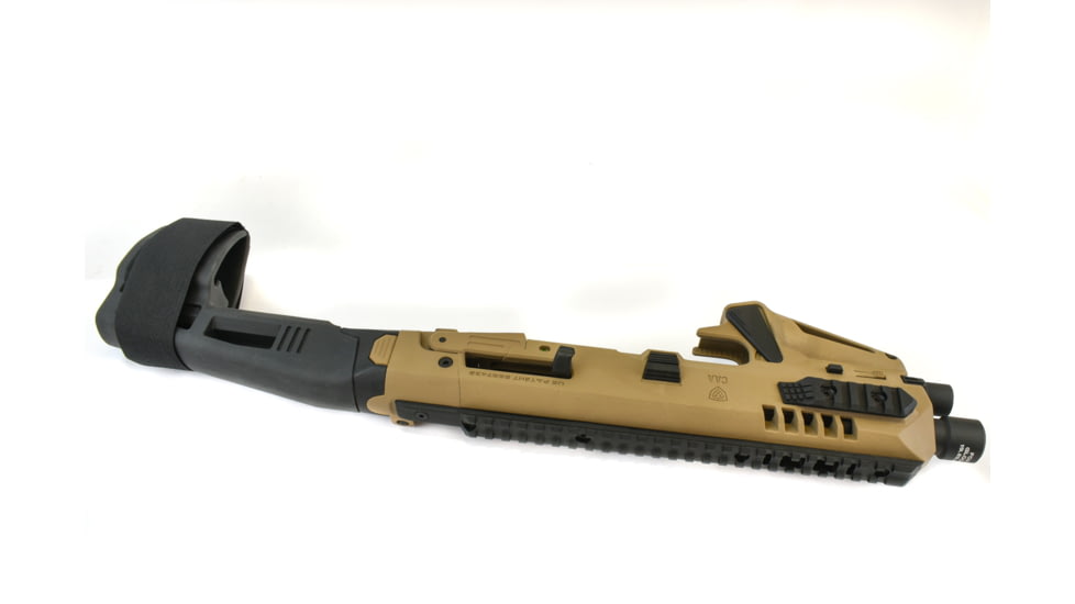 CAA Micro Roni Stabilizer 3.5 for Glock 19/19X Gen5, Tan, MIC-RONI-STAB19-03-3.5, EDEMO1