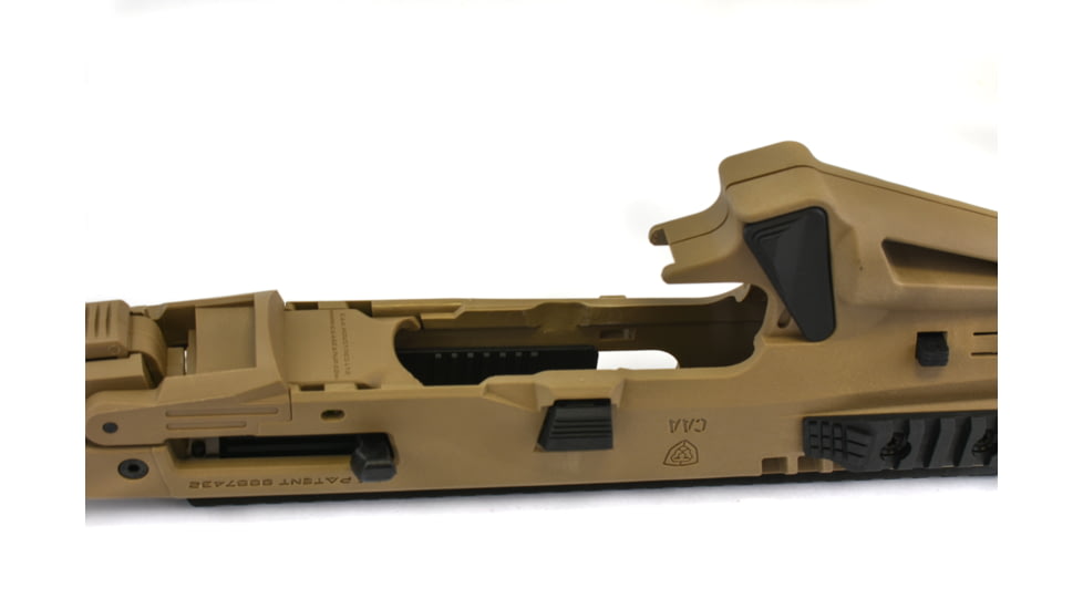 CAA Micro Roni Stabilizer 3.5 for Glock 19/19X Gen5, Tan, MIC-RONI-STAB19-03-3.5, EDEMO1