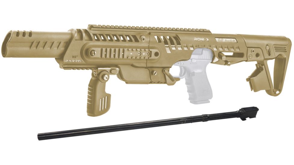 Command Arms Accessories RONI Civilian with 16 inch 9MM Barrel, Tan RONI-C-G2T