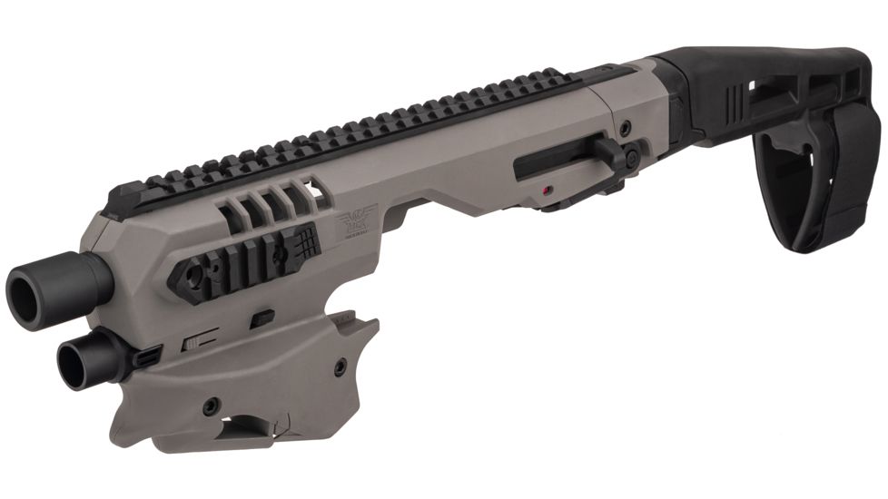 CAA Smith &amp; Wesson MCK - Micro Conversion Kit, M&amp;P 9 2.0/M&amp;P 9 2.0 Compact/M&amp;P 40 2.0/M&amp;P 40 2.0 Compact, Tungsten Gray, Long Stabilizer, MCKSWMPTU