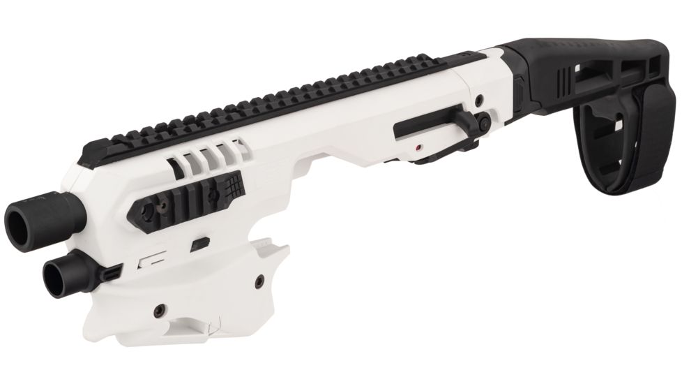 CAA Smith &amp; Wesson MCK - Micro Conversion Kit, M&amp;P 9 2.0/M&amp;P 9 2.0 Compact/M&amp;P 40 2.0/M&amp;P 40 2.0 Compact, White, Long Stabilizer, MCKSWMPW