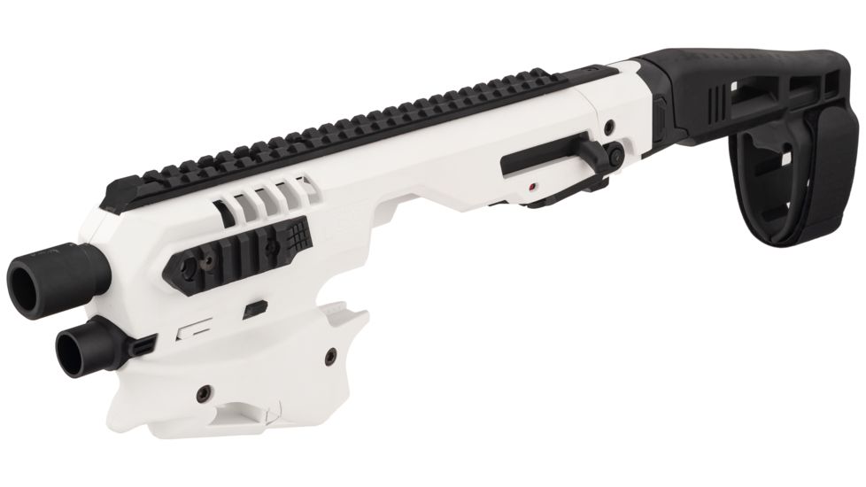 CAA Smith &amp; Wesson MCK - Micro Conversion Kit, M&amp;P 9/M&amp;P 9 Compact/M&amp;P 40/M&amp;P 40 Compact, White, Long Stabilizer, MCKMPGEN1W