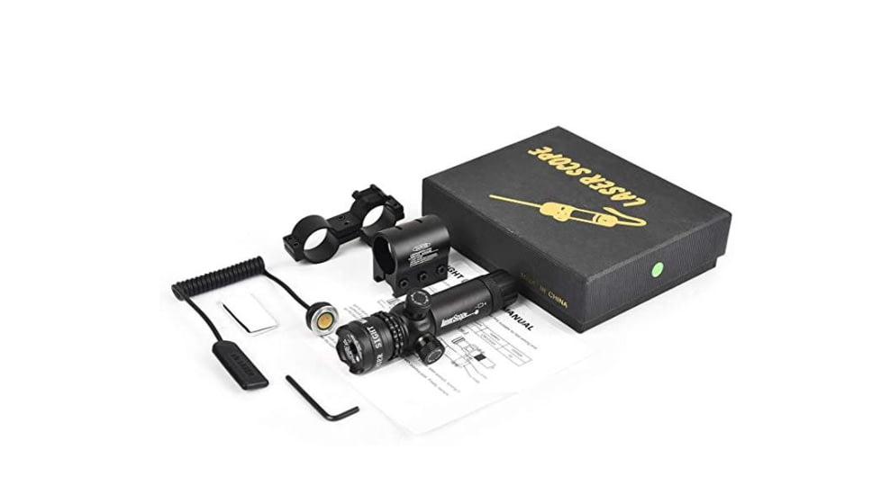 Cactus Jack Green Laser Sight, Black, Mini, RAIL