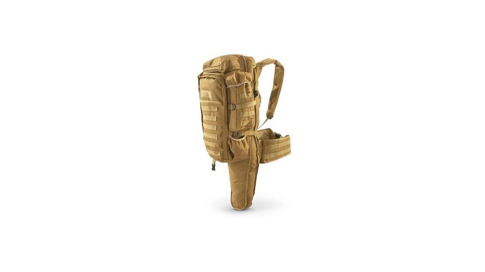 Cactus Jack Tactical Assault Pack w/Rifle Holder, Tan, 18 X 10 X 5, WTAC001CT