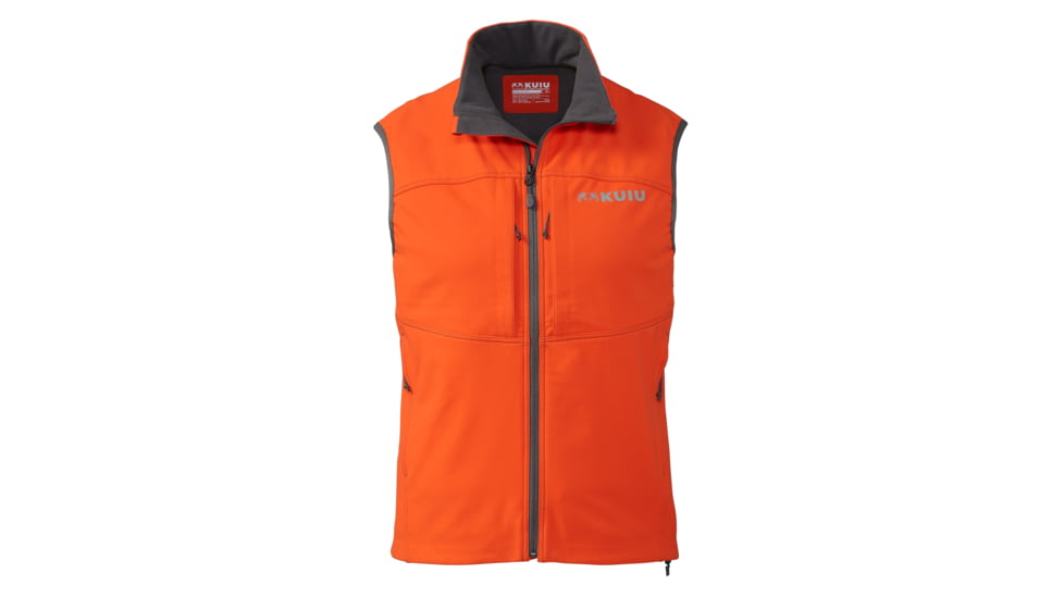 KUIU Outlet Guide DCS Hunting Vest in Blaze Orange Size 3XL 5116D0A9, Blaze Orange, 3XL, Adult, Male, 8211416121502