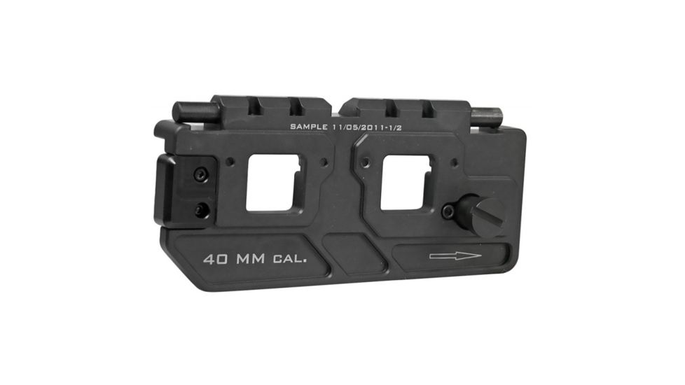 Cadex Defence Quick Detach Bracket, MK19 Interface SOLO, Black, NSN 1005-20-006-4658 00573-A221