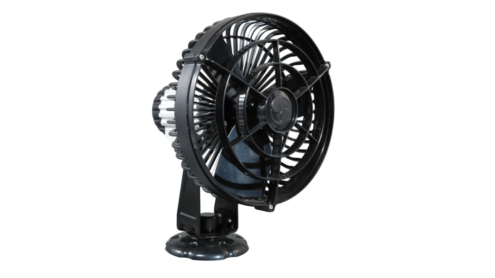 Caframo Kona 817 12V 3-Speed 7" Waterproof Fan - Black 54177