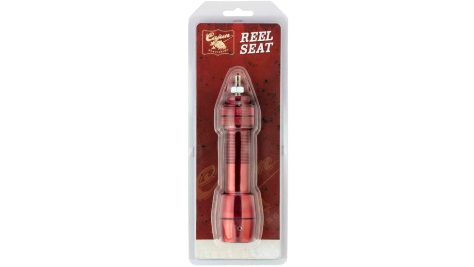 Cajun Bowfishing Reel Seat, Red, 6.75in, ABF100RS