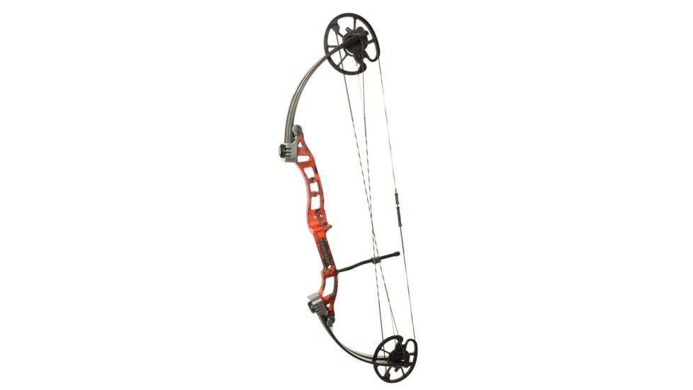 Cajun Bowfishing Sucker Punch Bowfishing Bow Kit, Right Hand, Silver/Red, A4CB20005R