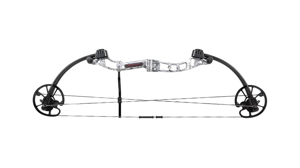 Cajun Bowfishing Sucker Punch Bowfishing Bow Kit, Right Hand, Silver/Red, A4CB20005R