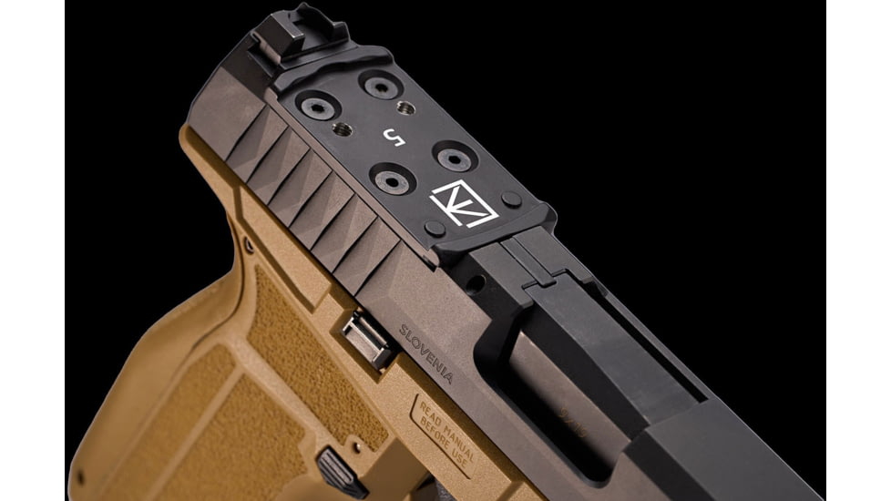 Calculated Kinetics Arex Delta Gen 2 Optic Plate Mount, Type 1, Black, AXDG2-TYPE1