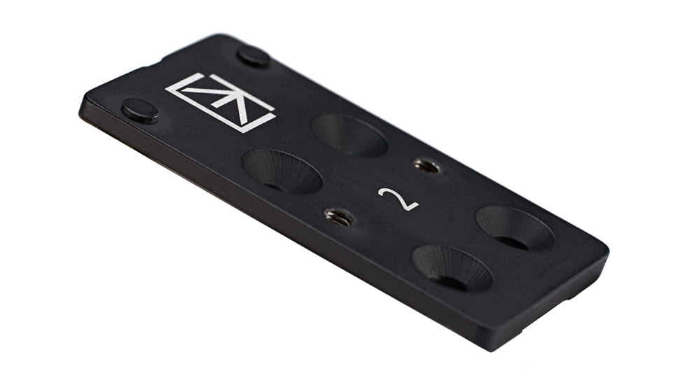 Calculated Kinetics Arex Delta Gen 2 Optic Plate Mount, Type 1, Black, AXDG2-TYPE1