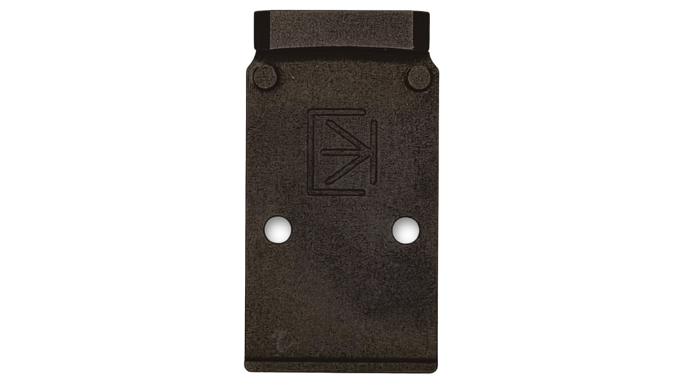 Calculated Kinetics DOGTAG Optic Plate, For Trijicon RMR Footprint, Fits GLOCK Gen 6, Anodized, Black, GGEN6-RMRDT