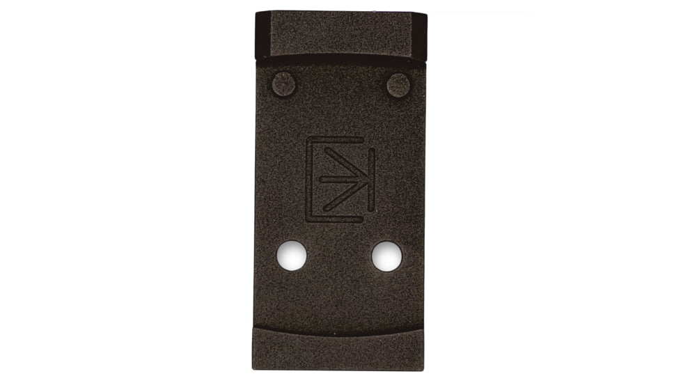 Calculated Kinetics DOGTAG Optic Plate, For RMSc/Holosun K Footprint, Fits GLOCK Gen 6, Anodized, Black, GGEN6-RMSCDT