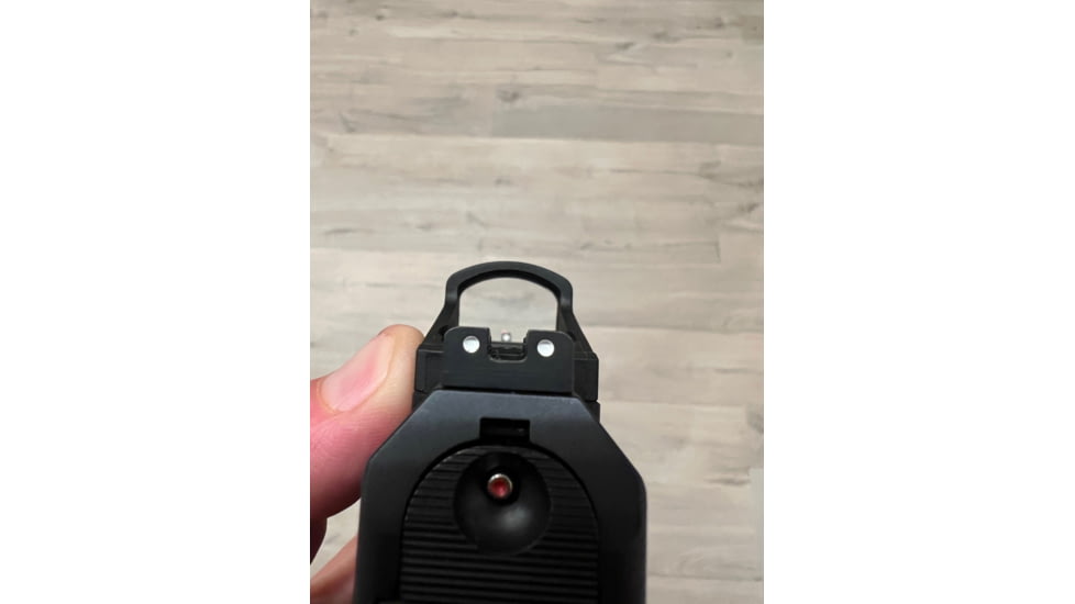 Calculated Kinetics Canik Mete Dogtag Optic Plate, RMR Footprint, Black, CKMETE-RMRDT