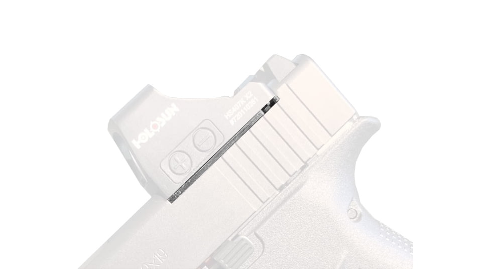 Calculated Kinetics Glock 43x/48 MOS Adapter Plate, Black, MOS-4348