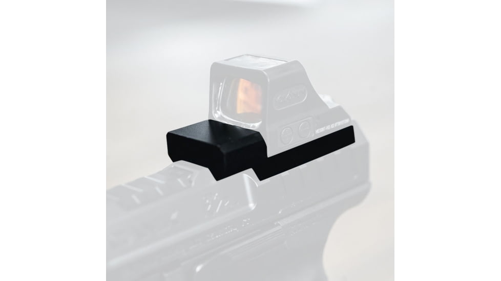 Calculated Kinetics Canik TP9/SFX Dogtag Optic Plate, Holosun K Footprint/RMSc, Black, TP9-SFXMRMSCDT