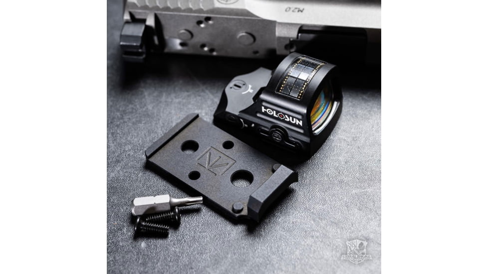 Calculated Kinetics Smith and Wesson M&amp;P 2.0 Dogtag Optic Plate, Holosun EPS, Black, SMMP2-MRMSC