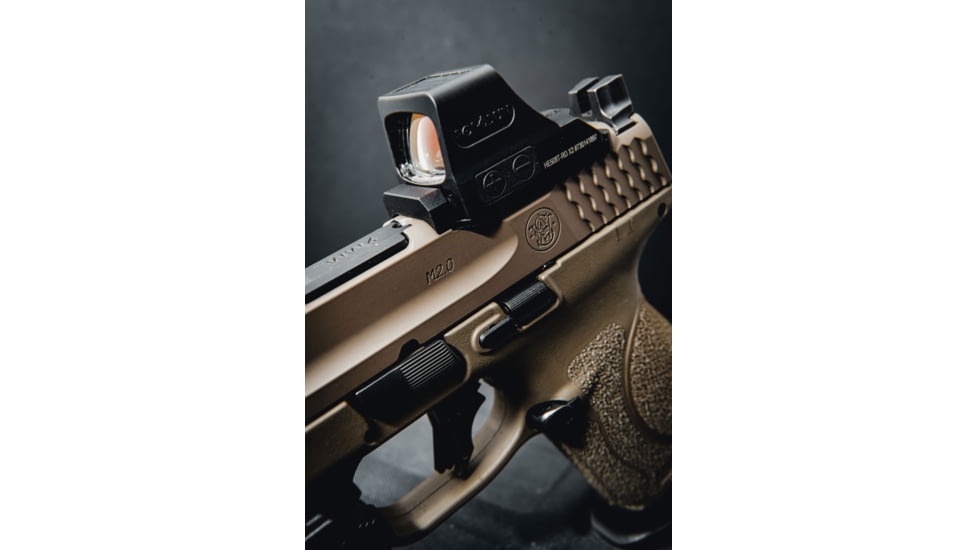 Calculated Kinetics Smith and Wesson M&amp;P 2.0 Dogtag Optic Plate, RMR Footprint, Black, SMMP2-RMRDT