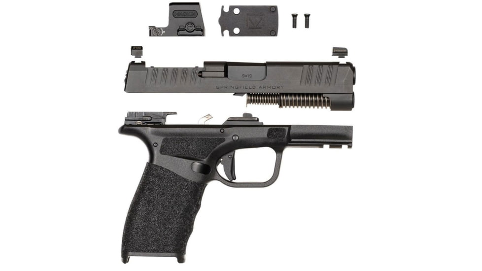 Calculated Kinetics Springfield Armory OSP Hellcat Adapter Plate, Black, HELLCAT-MRMSC