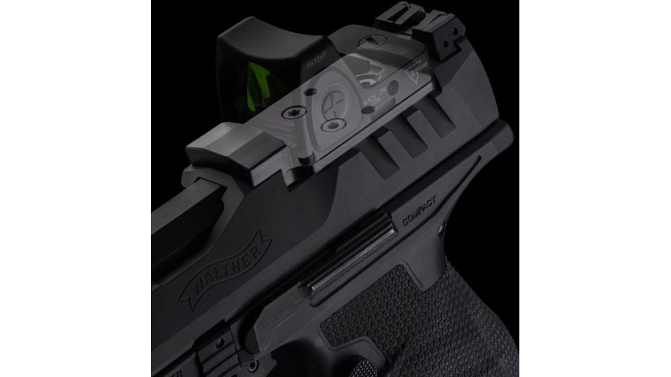 Calculated Kinetics F Series Walther PDP 2.0 Gogtag Optic Plate, Holosun 509T, Black, WALTHPDP-509DT