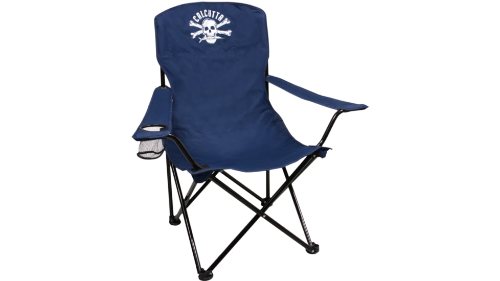 Calcutta Folding Chair with Carry Bag Navy 19mm Frame, DS-4002AC