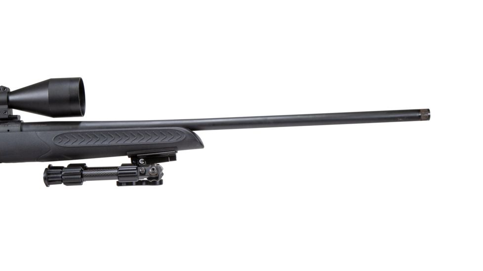 Caldwell Accumax Carbon Fiber Premium Swivel Stud Bipod, 6in-9in, Black, 1092515