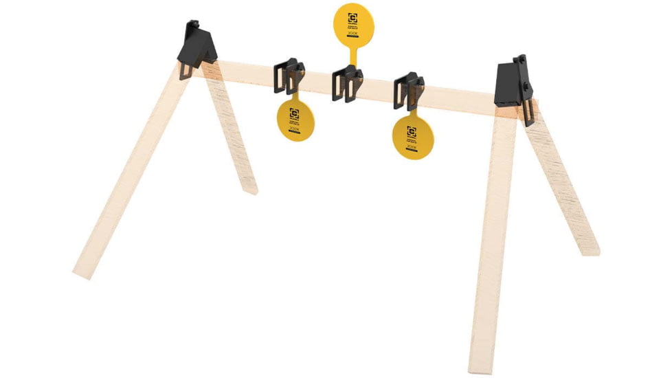 Caldwell AR500 Plate Rack Kit, Yellow/Tan, 1215375