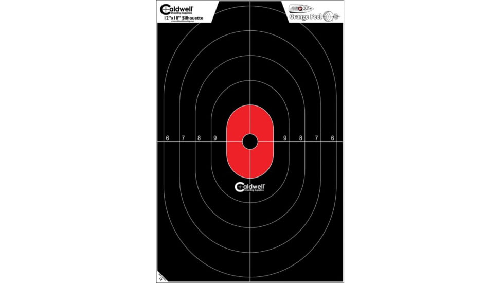 Caldwell Center Mass Silhouette Target, 8Pk, 1175522