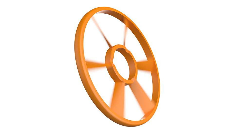 Caldwell ClayCopter 90mm Polymer Target, 50 Pack Tube, Orange, 1222327