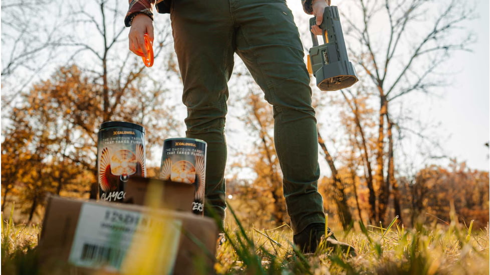 Caldwell ClayCopter Handheld Target Trap Launcher, Gray, 1215376