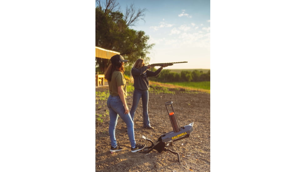 Caldwell Claymore Clay Target Thrower, Yellow, 1122187