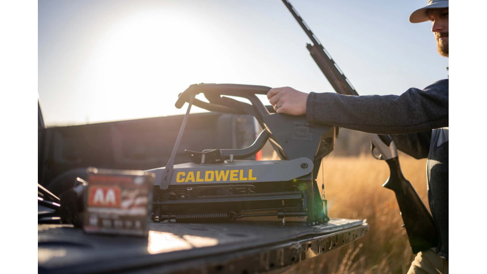 Caldwell Claymore Clay Target Thrower, Yellow, 1122187