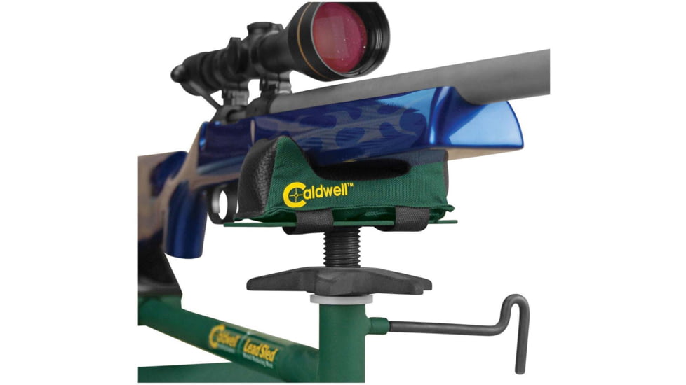 Caldwell Deluxe Universal Wide Bench Rest Forend Filled Front Rest Bag, Filled, Wide, 576578