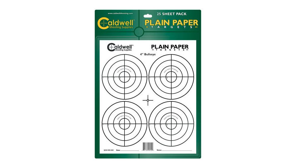 Caldwell Plain Paper Targets