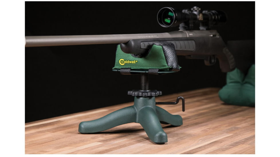 Caldwell Rock Jr Front Shooting Rest w/ Rubber and Metal Spike Feet 323225