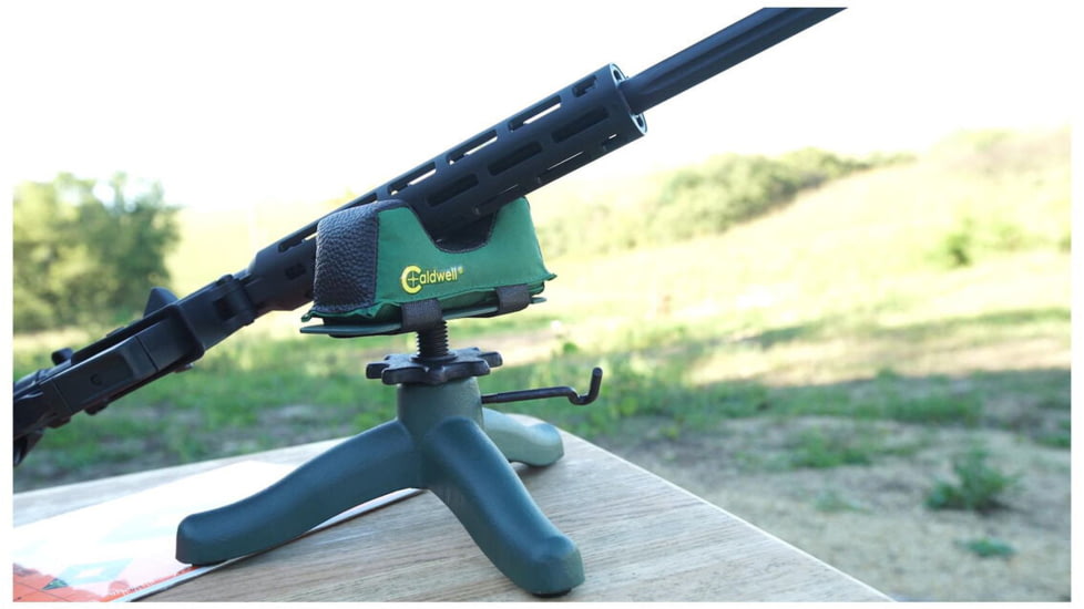 Caldwell Rock Jr Front Shooting Rest w/ Rubber and Metal Spike Feet 323225