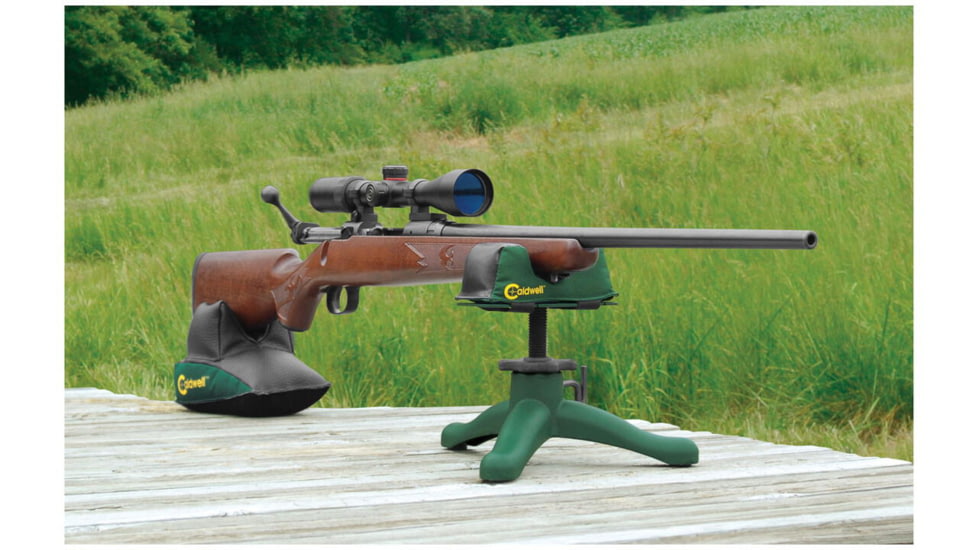 Caldwell Rock Jr Front Shooting Rest w/ Rubber and Metal Spike Feet 323225