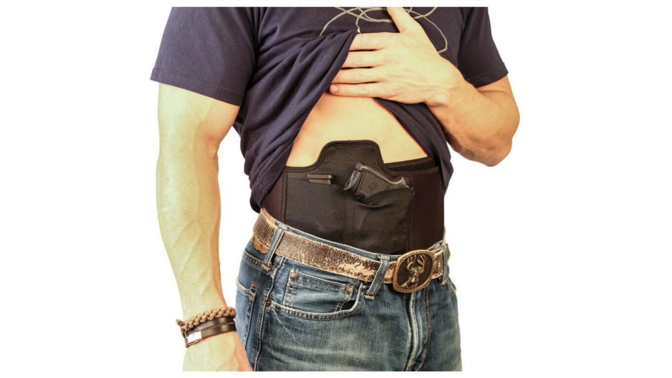 Caldwell Tac Ops Belly Band Holster, Black, Small, 1201980