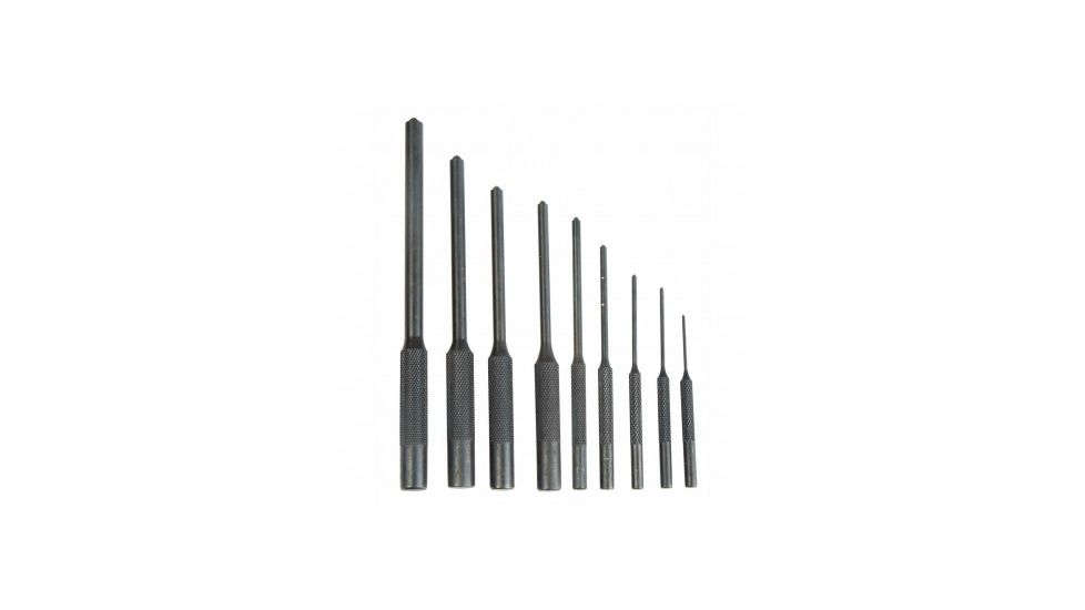 Wheeler Master Roll Pin Punch Set, 110128