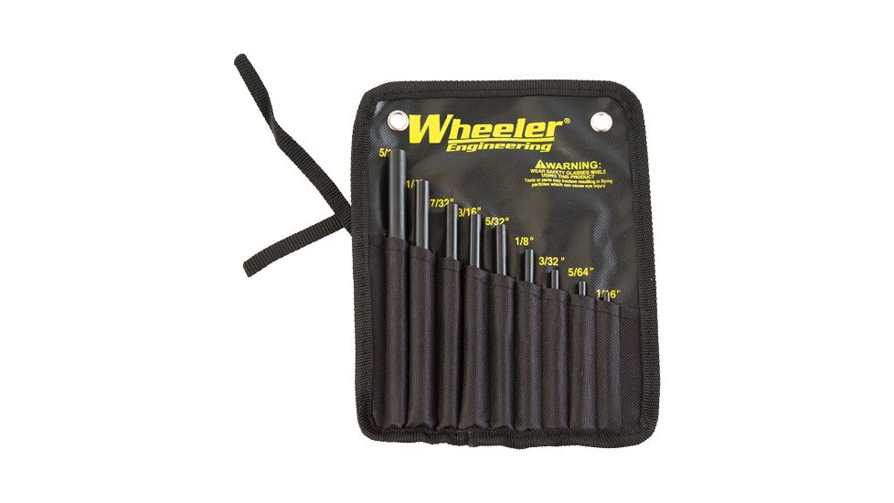 Wheeler Fine Gunsmith Equipment Roll Pin Starter Set, 710910
