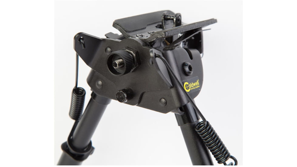 Caldwell XLA External Spring Pivot Position Bipod, 6-9in, Black, 247142