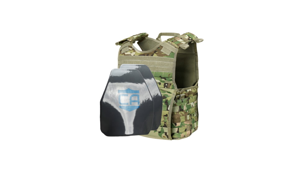 Caliber Armor Condor EXO&amp;AR550 Level III+ PolyShield Complete Plate Carrier Package