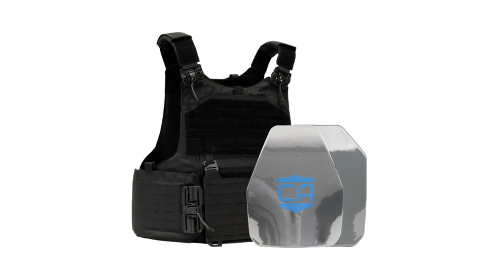 Caliber Armor AR550 w/ M.O.D. NIJ III+ PolyShield Complete Plate Carrier Package