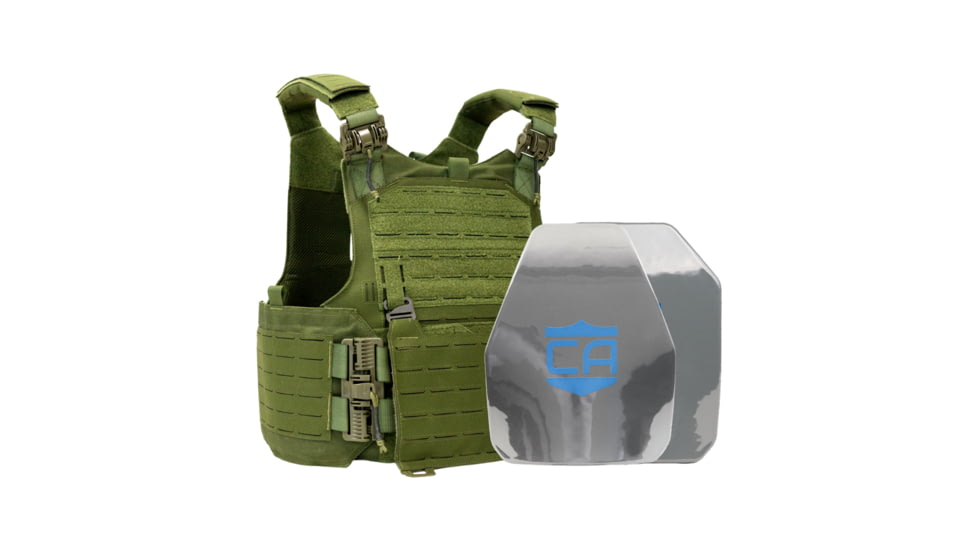 Caliber Armor AR550 w/ M.O.D. NIJ III+ PolyShield Complete Plate Carrier Package